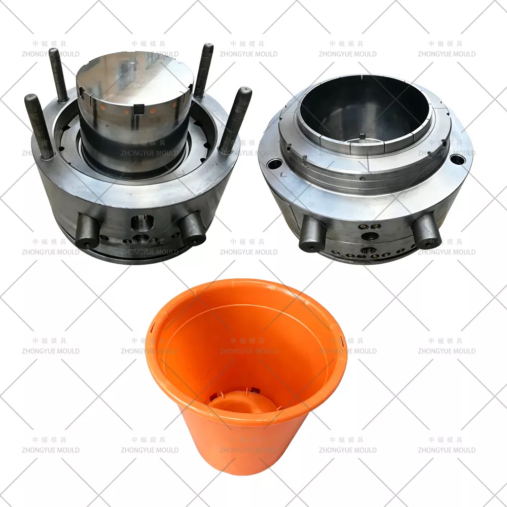 Plastic 35L Round Flower Pot Mould