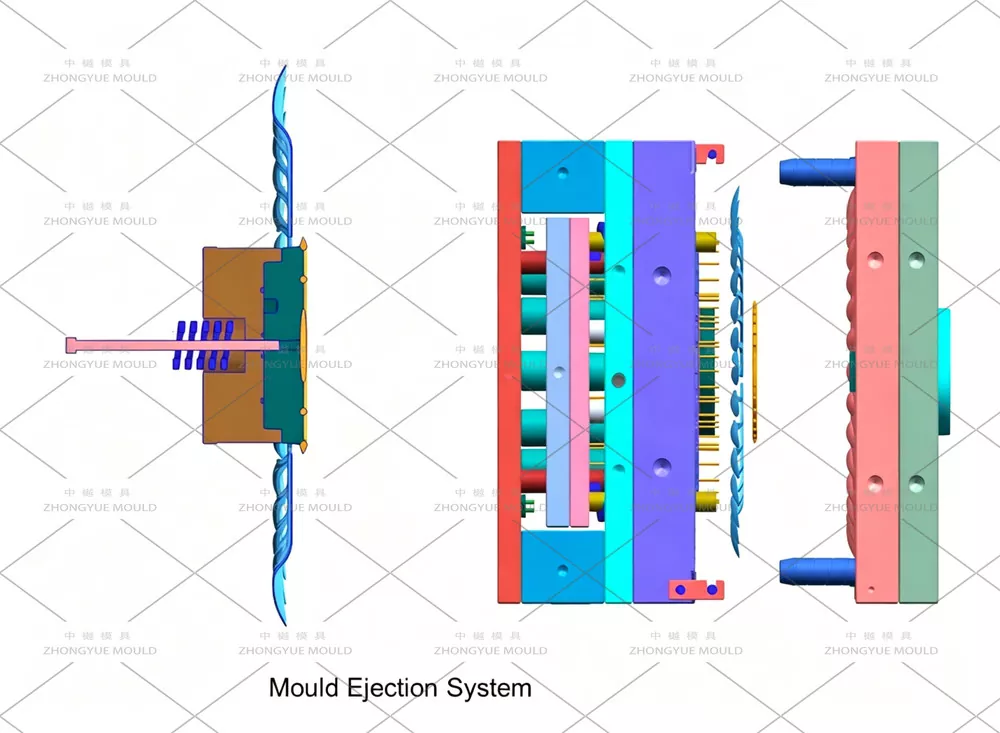 Plastic Disposable Fork Mould