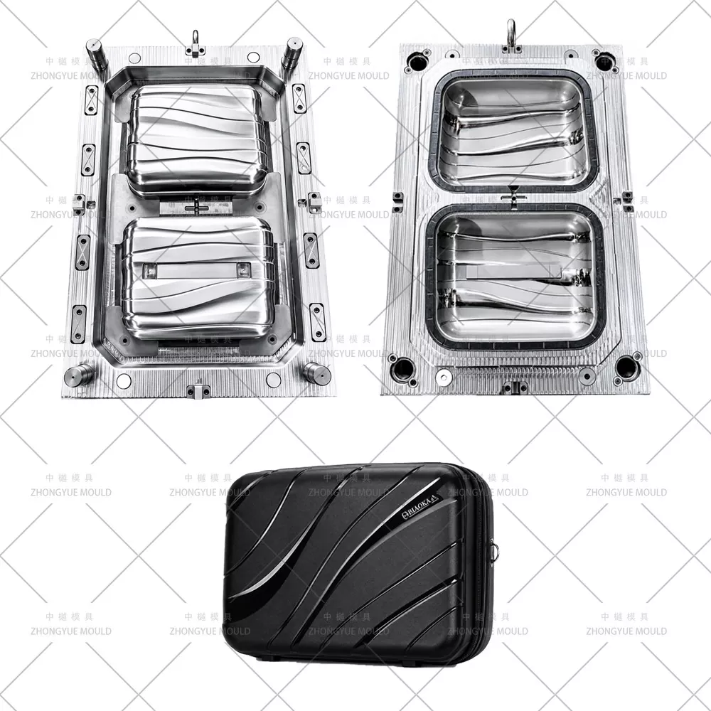 Plastic injection 14 inch luggage Mould